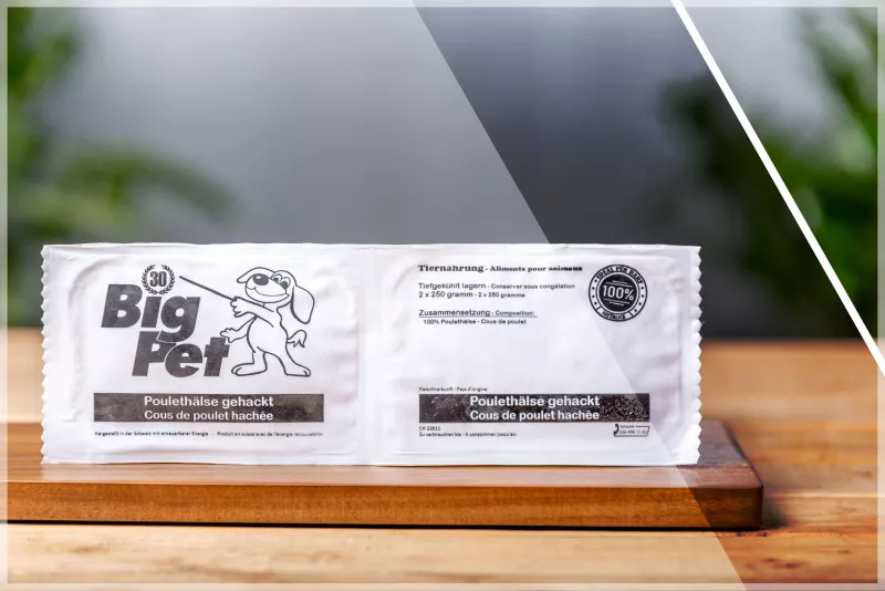 Poulethälse gehackt